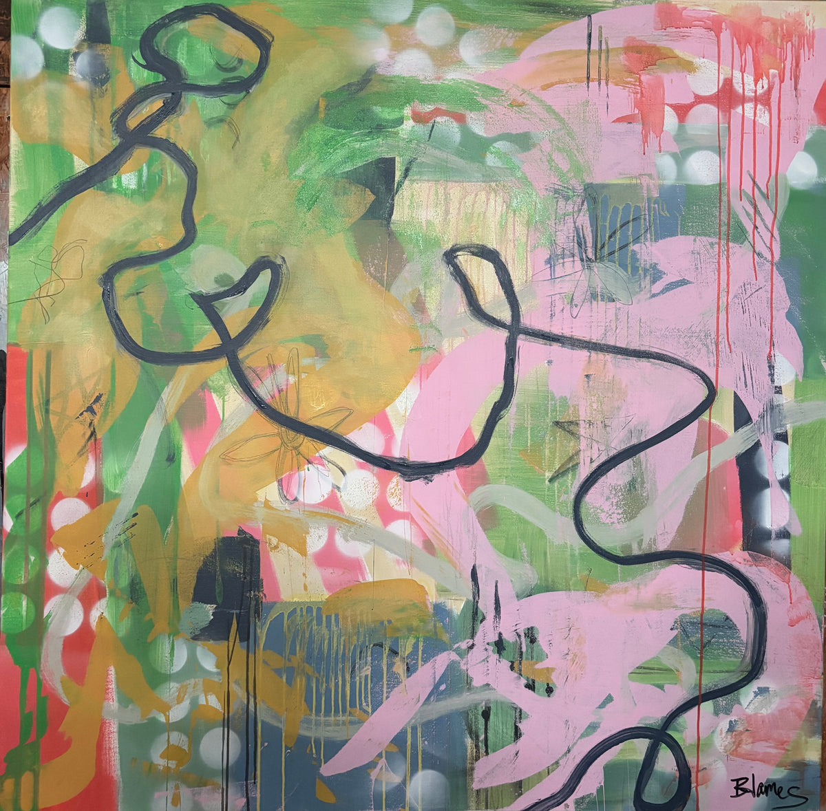 Color Pop No. 2 (48 x 48)