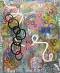 Life in Color — original abstract painting by Beth James