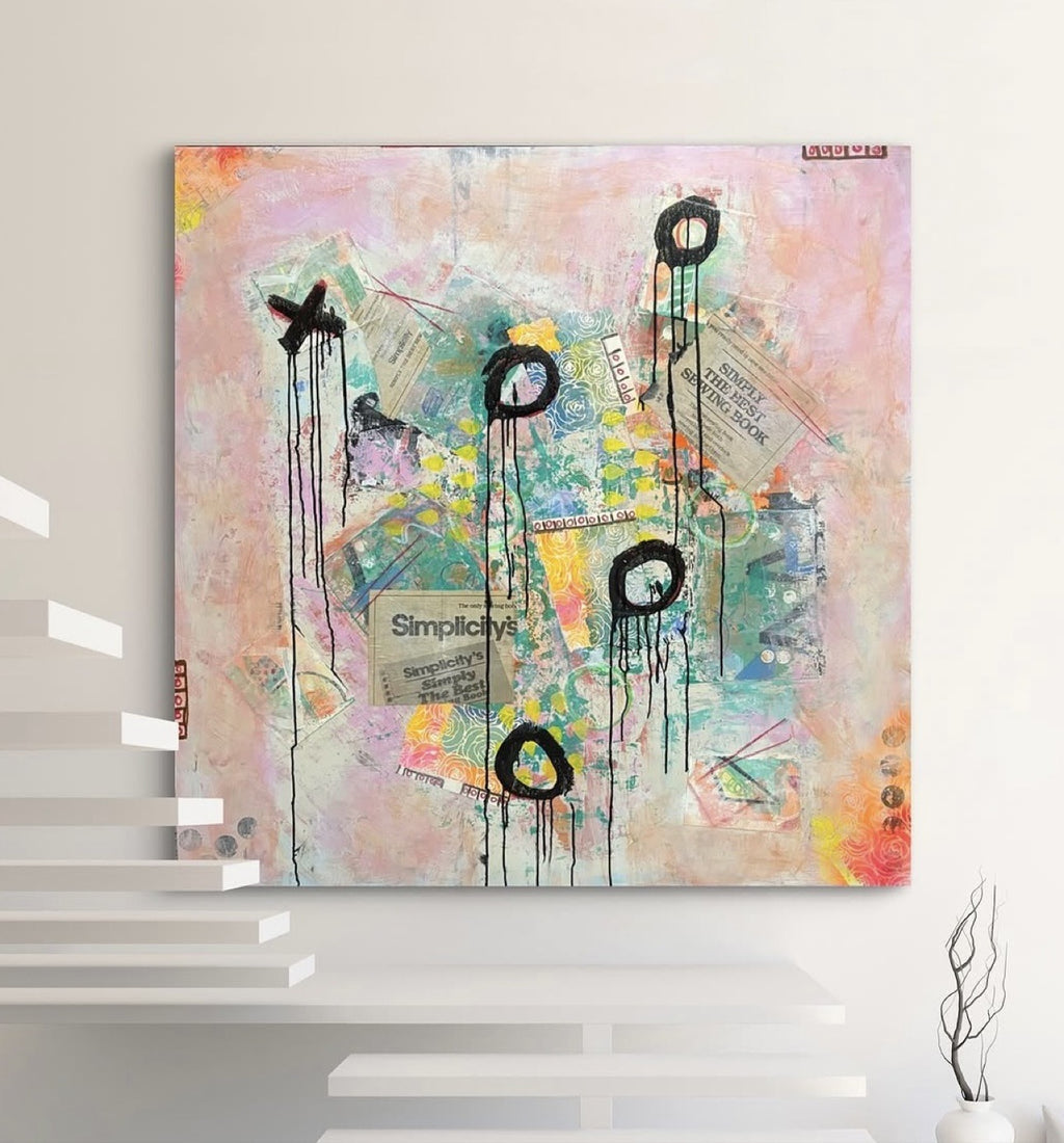 Sew Be It shown on a wall