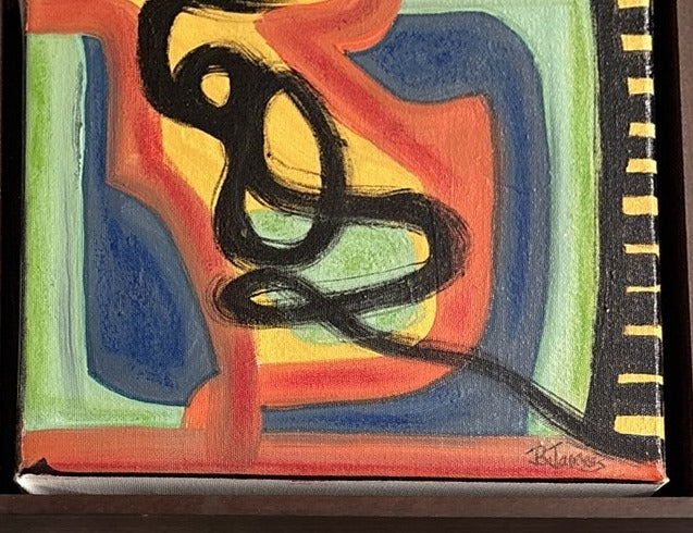 Pathways by Beth James — framed original