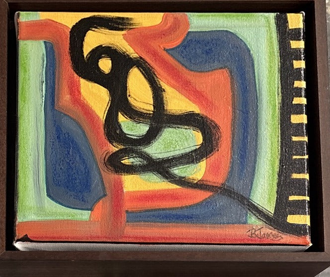 Pathways by Beth James — framed original