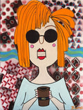 Karen (The Sassy Six) — 8 x 10 Print — original painting by Beth James