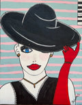 Victoria (The Sassy Six) — 8 x 10 Print — original painting by Beth James