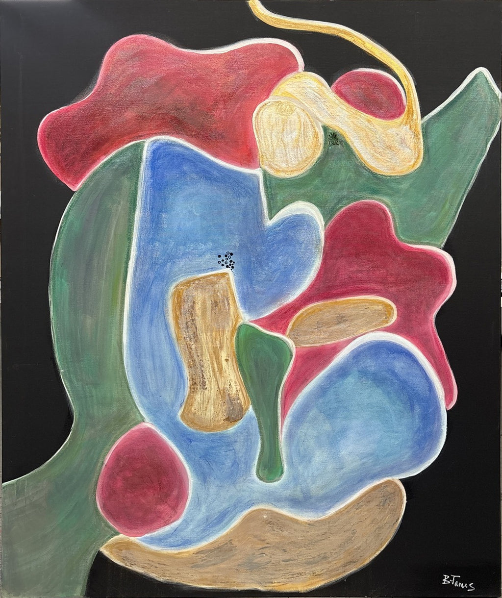 Velvet Ways — original abstract painting by Beth James